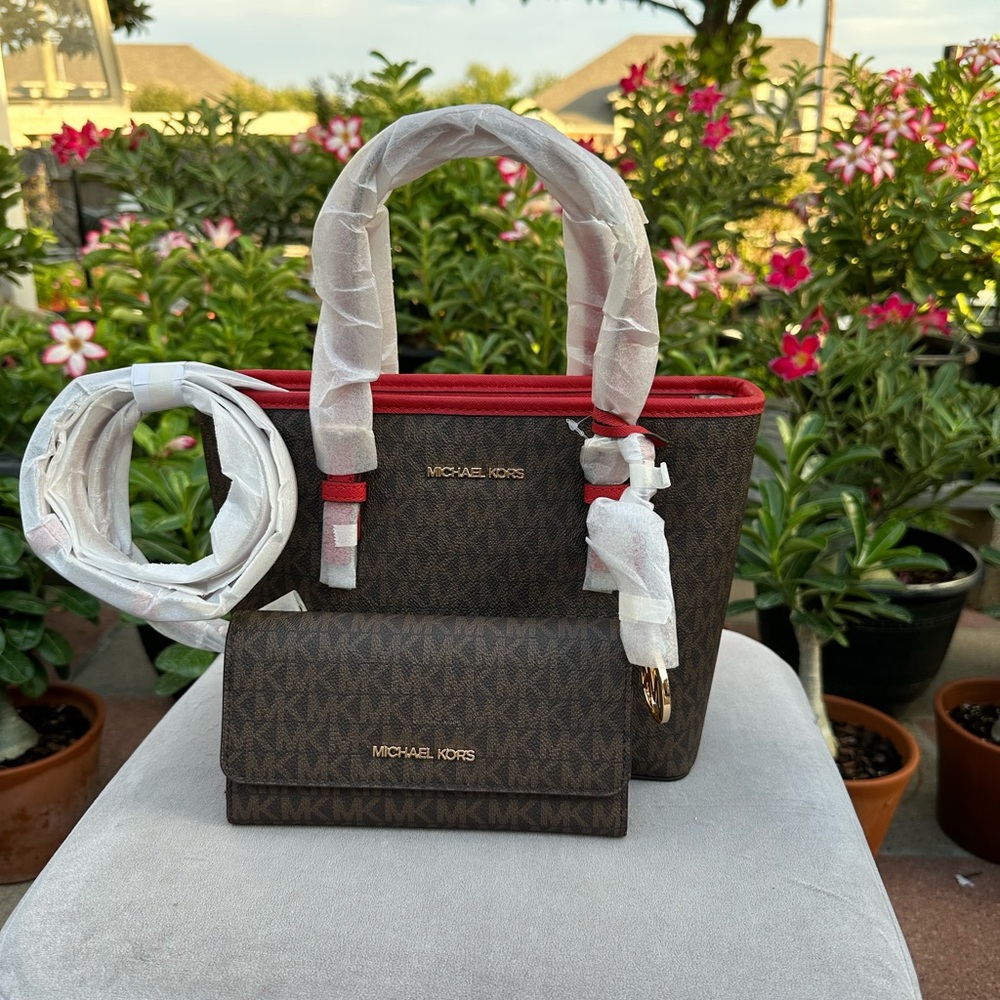 Michael Kors purse and wallet